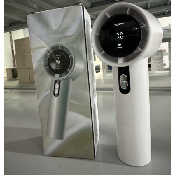Handheld USB Rechargeable Mini Turbine Fan - High-Performance Portable Cooling