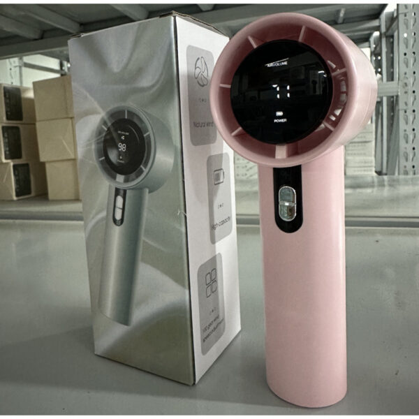 Handheld USB Rechargeable Mini Turbine Fan - High-Performance Portable Cooling