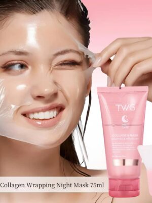 Korean Elastic Hydrolyzed Collagen Peel-Off Mask -Overnight Glowing Skin Care