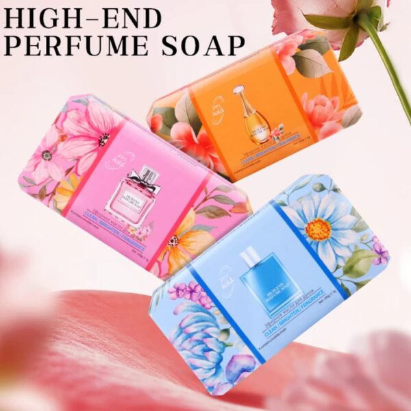 High-End Handmade Perfume Soap- Floral & Oil-Scented Skin and Facial Soap