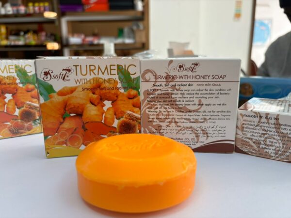 1000228363 Original Soft Turmeric with Honey Soap - Skin Brightening Bath Soap (Batch B)