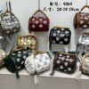 Luxury diamond encrusted Polka Dot handbag.