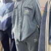 High quality Plus size women loose sets Top and High waist Patch work Denim Suits