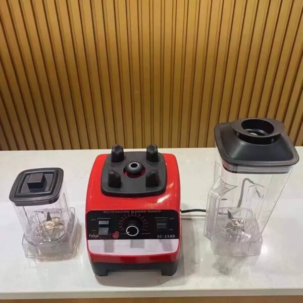 2 in 1 double cups electric  heavy duty blender..