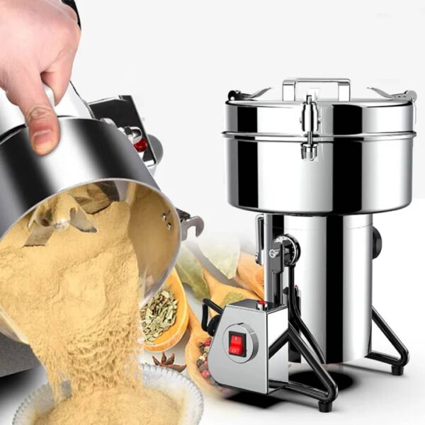 Electric dry&wet grain grinder Stainless steel grinding machine