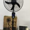 18 Inches Solar Fan + Removeable Power Bank